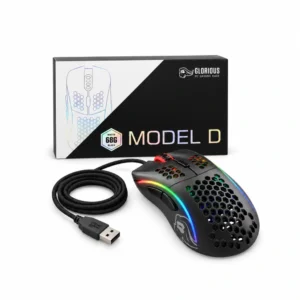 Mouse Glorious Model D con su empaque