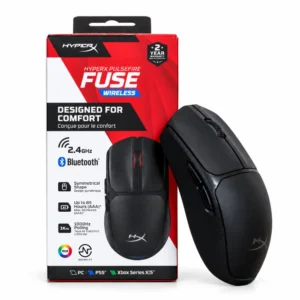 Mouse inalámbrico HyperX Pulsefire Fuse 2.4GHz / Bluetooth con su empaque