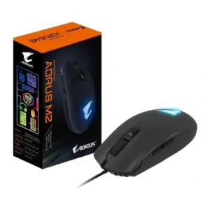 Mouse Gigabyte AORUS M2 RGB con su empaque