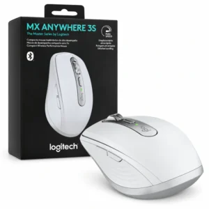 Mouse inalámbrico Logitech MX Anywhere 3S gris con su empaque