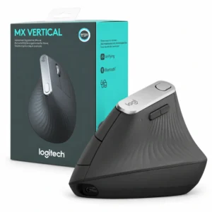 Mouse inalámbrico Logitech MX Vertical ergonómico con su empaque
