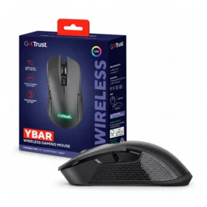 Mouse inalámbrico Trust GXT 923 Ybar con su empaque