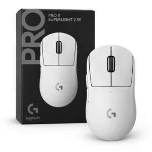Mouse inalámbrico Logitech G Pro X Superlight 2 SE Lightspeed blanco con su empaque
