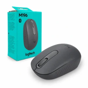 Mouse inalámbrico Logitech M196 Bluetooth grafito con su empaque