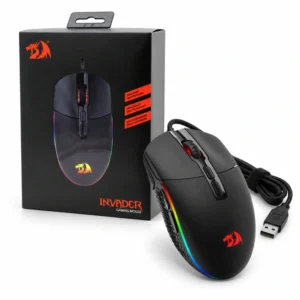 Mouse Redragon M719 Invader RGB con su empaque