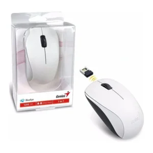 Mouse inalámbrico Genius NX-7000 USB blanco con su empaque