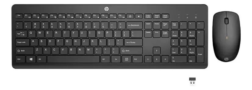 Combo HP 235 Teclado y Mouse Inalambrico - imagen 2