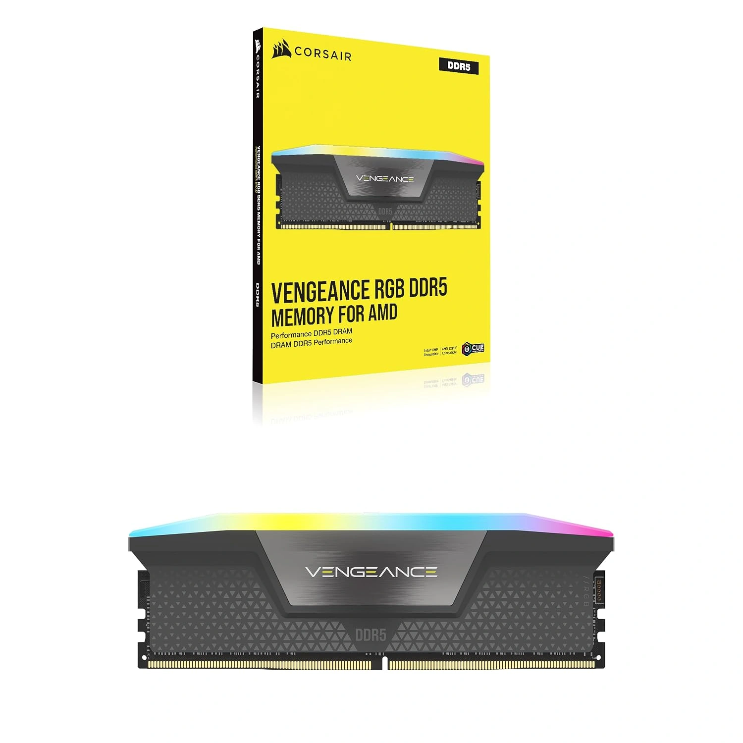 Memoria DDR5 Corsair Vengeance RGB 16Gb 6000MHz CL36 DIMM - imagen 4