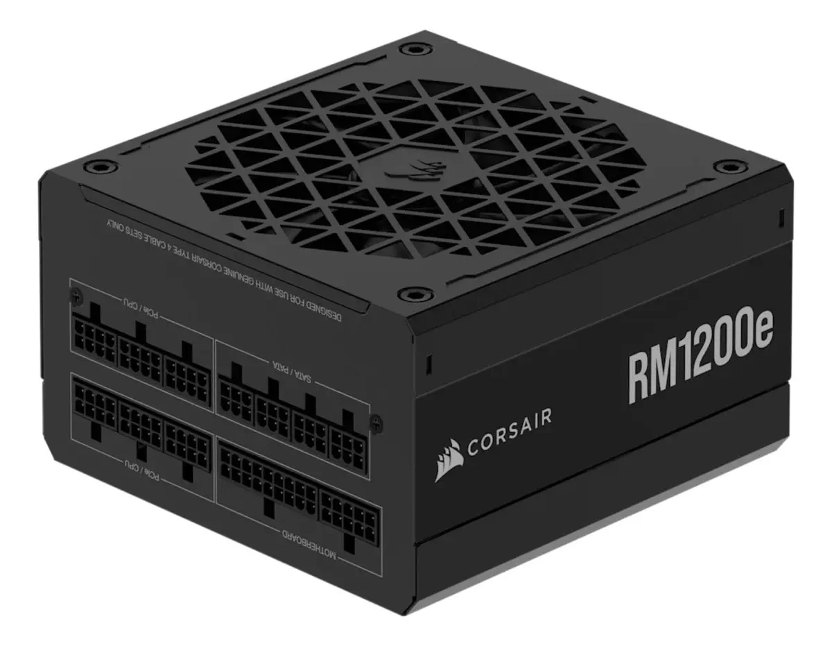 Fuente Corsair RM1200e 1200W 80 Plus Gold ATX 3.1 Modular - imagen 2