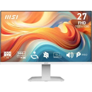 Monitor MSI PRO MP273W E14A 27" 1080p 144Hz IPS 1ms blanco