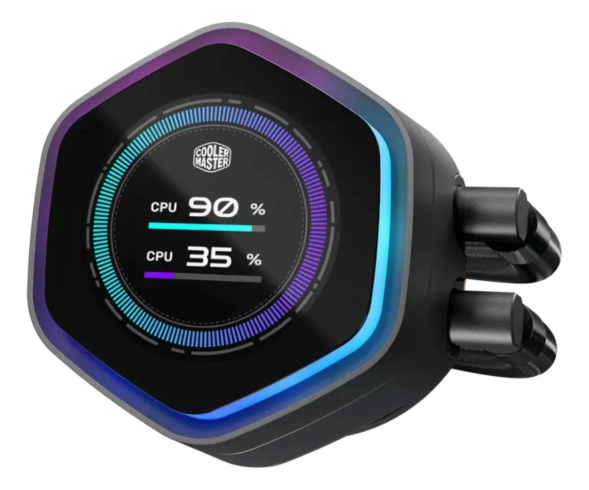Water Cooling Cooler Master MasterLiquid 240 Atmos II LCD 240mm ARGB - imagen 3
