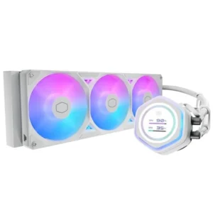 Water Cooling Cooler Master MasterLiquid 360 Atmos II LCD 360mm ARGB blanco