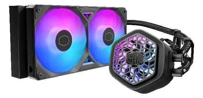 Water Cooling Cooler Master MasterLiquid 240 Atmos II VRM Fan 240mm ARGB - imagen 2
