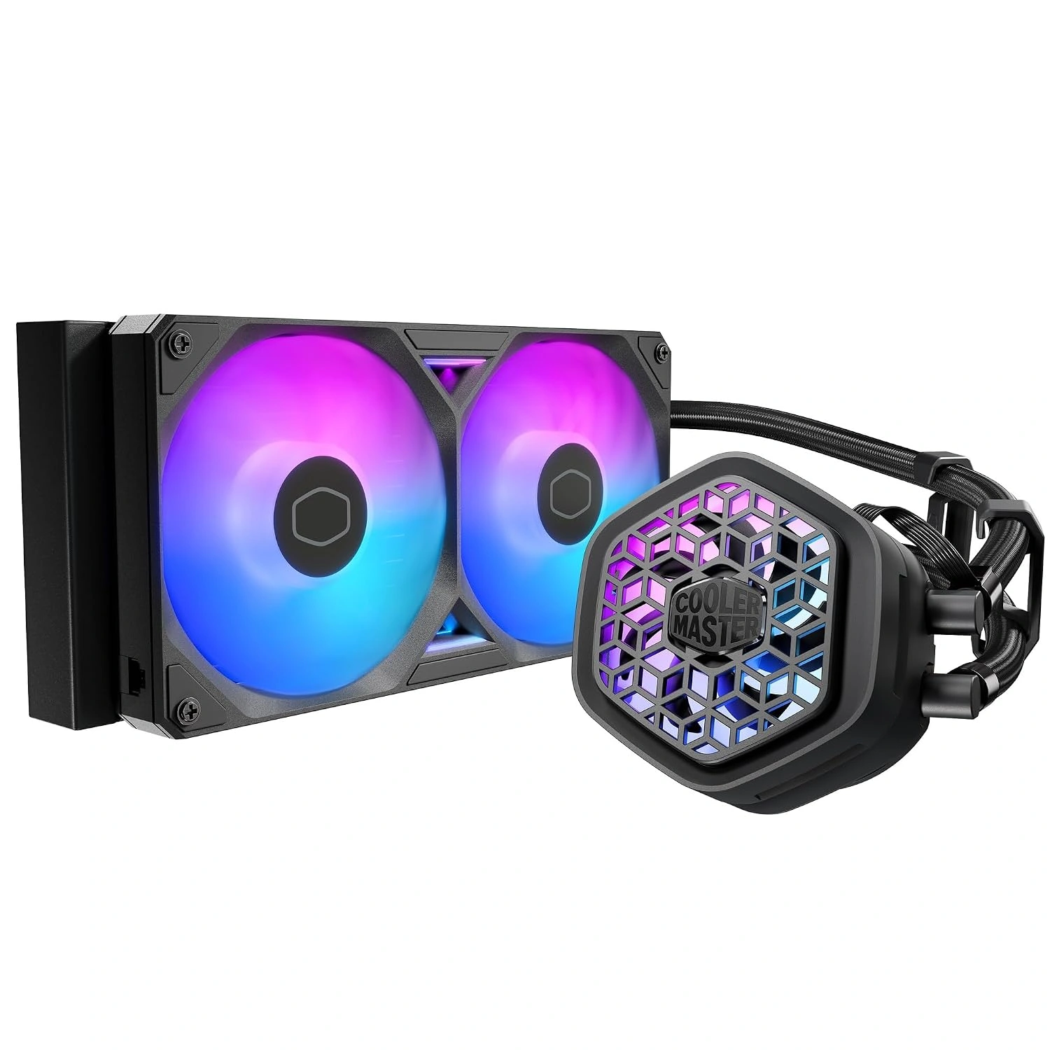 Water Cooling Cooler Master MasterLiquid 240 Atmos II VRM Fan 240mm ARGB - imagen 3