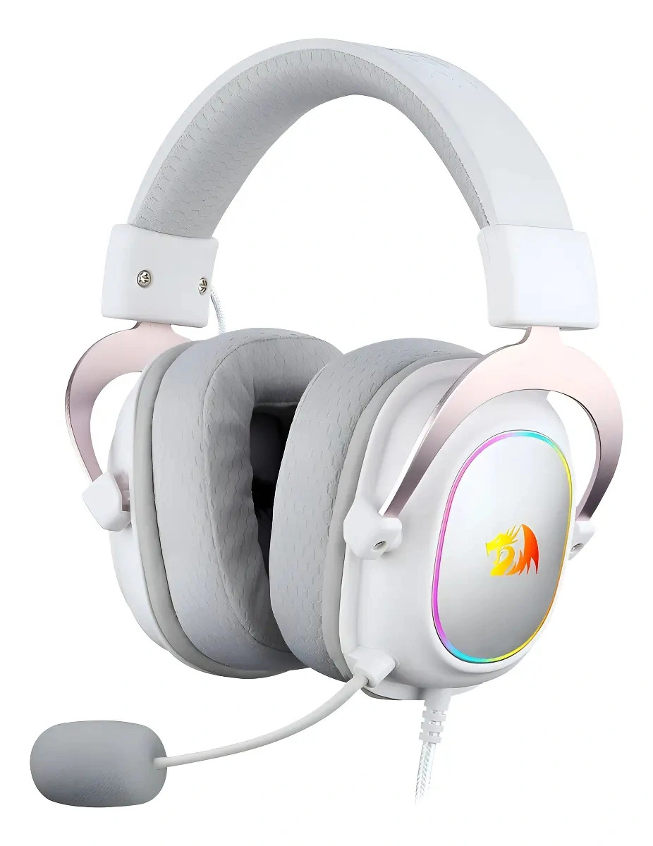 Auricular Redragon H510 Zeus X RGB blanco - imagen 2