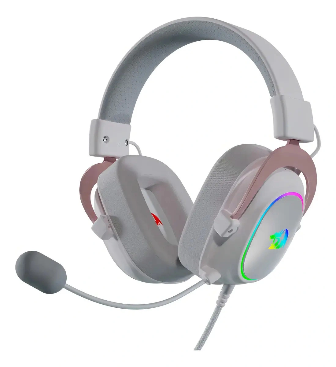 Auricular Redragon H510 Zeus X RGB blanco - imagen 6