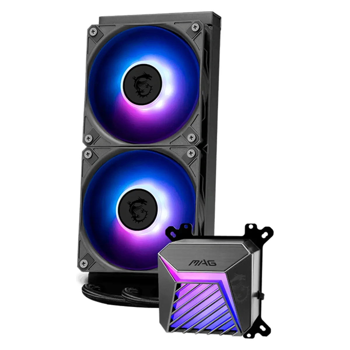 Water Cooling MSI MAG CoreLiquid A15 240mm ARGB - imagen 2
