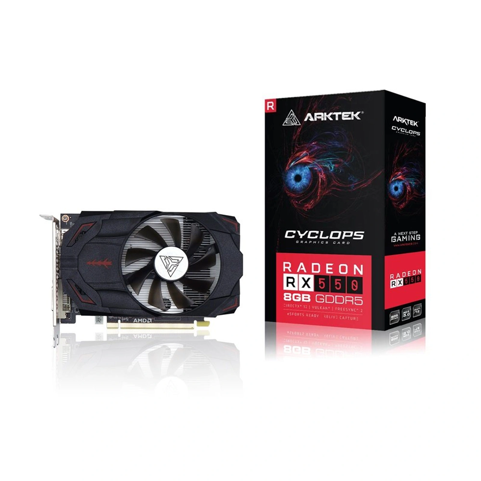 Tarjeta de video Arktek RX 550 8GB