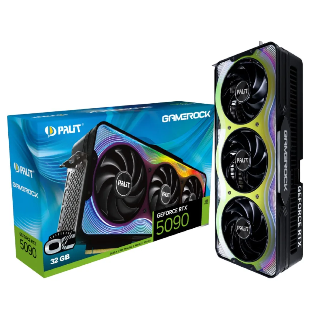 Tarjeta de video Palit RTX 5090 32GB Gamerock OC