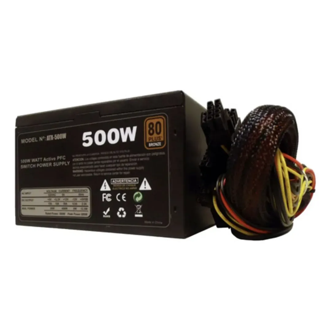 Fuente Perseo ATX500W-P 500W 80 Plus Bronze - imagen 2