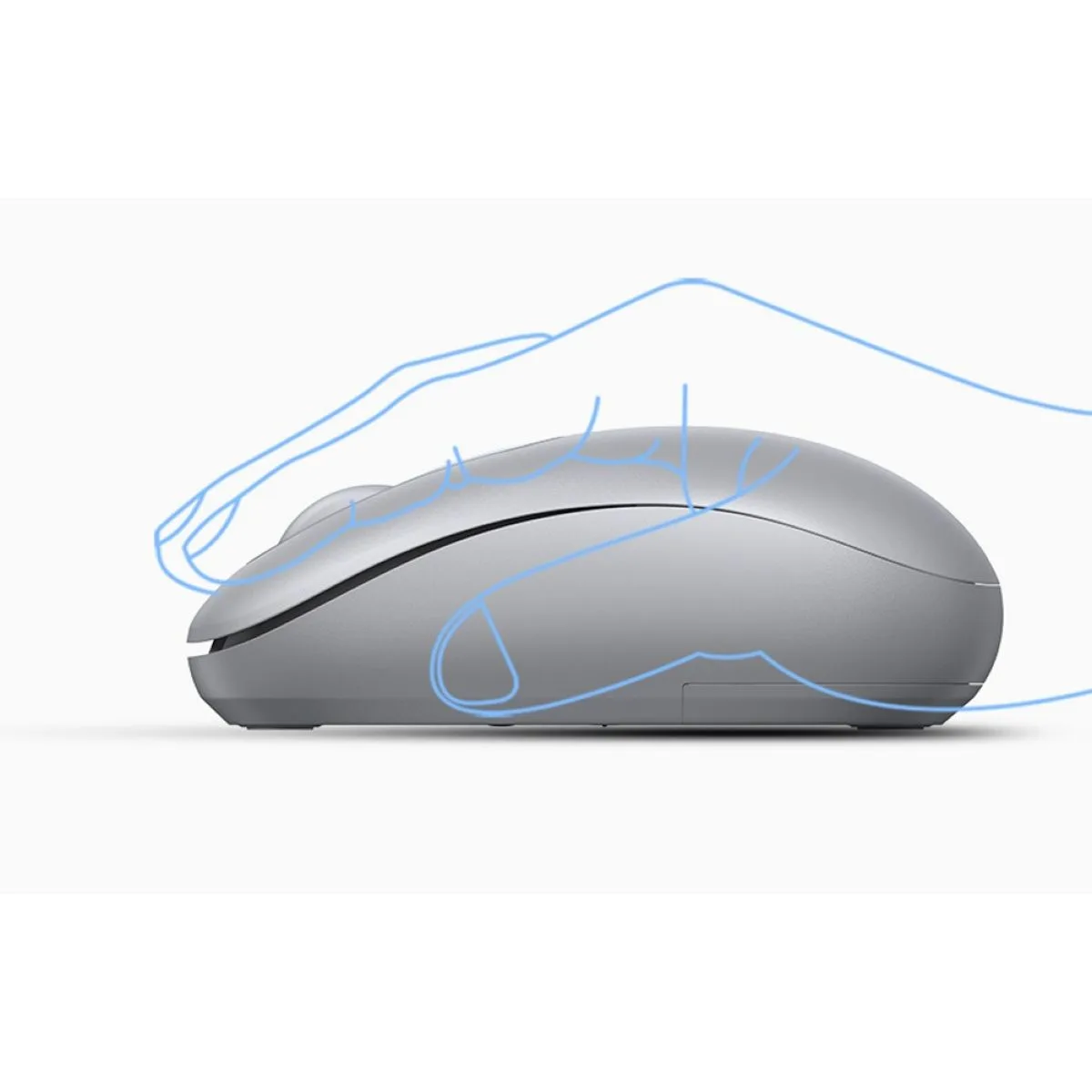 Mouse Inalambrico UGREEN 2.4GHz 2400 DPI gris - imagen 2