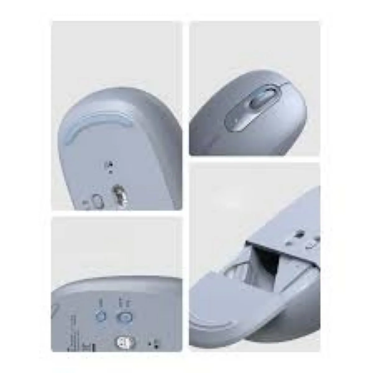 Mouse Inalambrico UGREEN 2.4GHz 2400 DPI azul - imagen 4