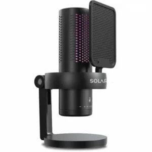 Microfono Solarmax LSM95B USB RGB con filtro pop
