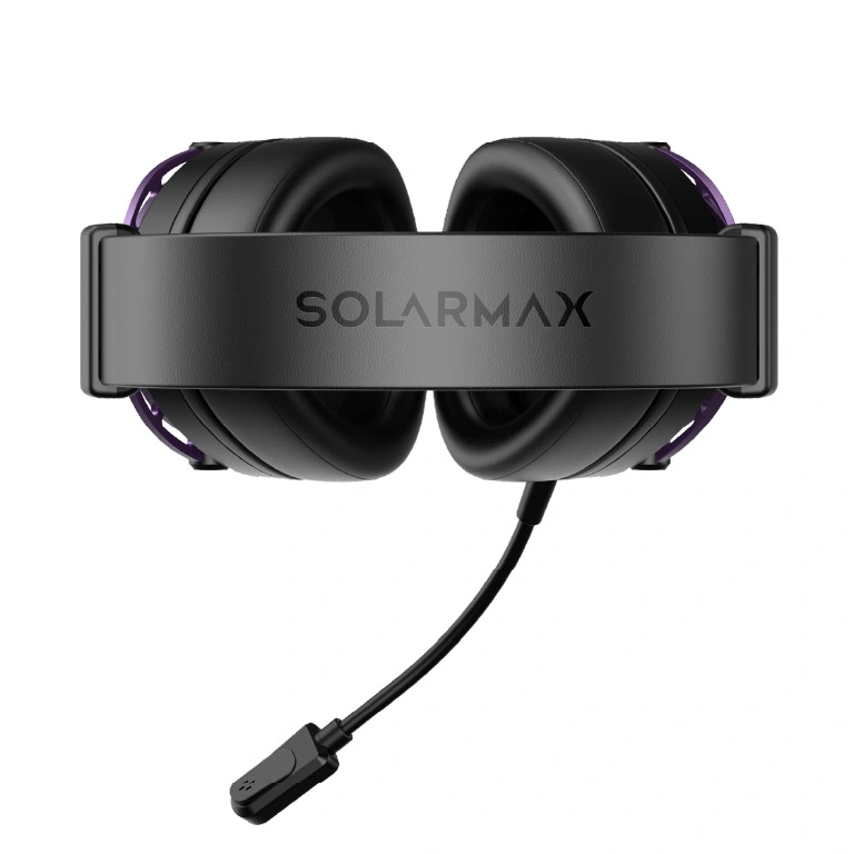 Auricular gamer Solarmax GHS59V RGB violeta - imagen 3