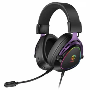 Auricular gamer Solarmax GHS59V RGB violeta