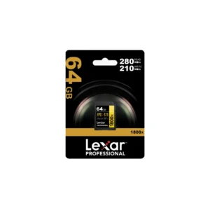 Memoria SDXC Lexar Pro 1800X 64GB UHS-II Gold Series