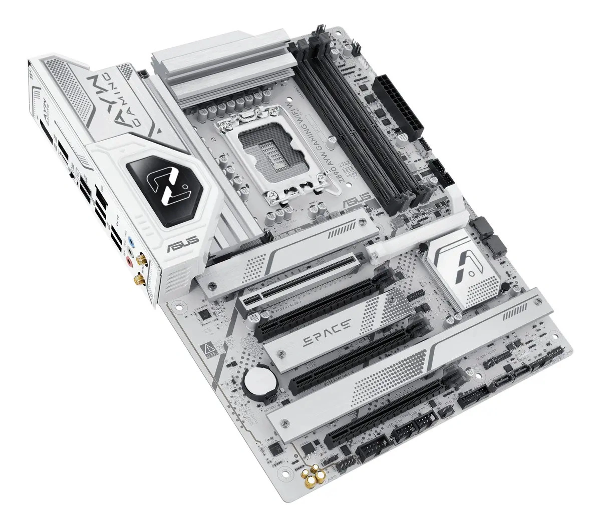Motherboard ASUS Z890 AYW Gaming WiFi W DDR5 LGA1851 blanca - imagen 4