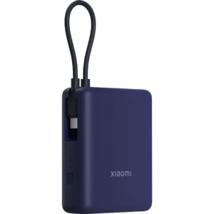 Powerbank Xiaomi 10000mAh 33W con cable integrado azul