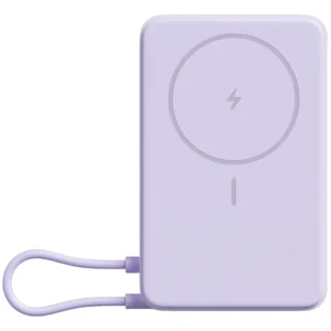 Powerbank Xiaomi 10000mAh 33W Magnetic con soporte violeta