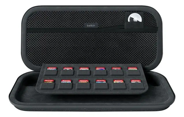Estuche de viaje Belkin para Nintendo Switch 2 carbón - Imagen 4