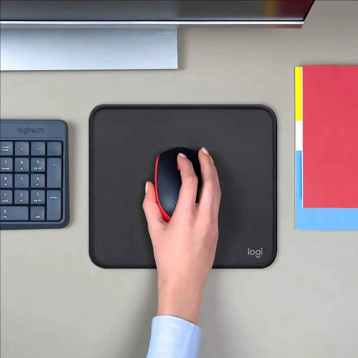Mouse pad Logitech Studio Series grafito - imagen 5