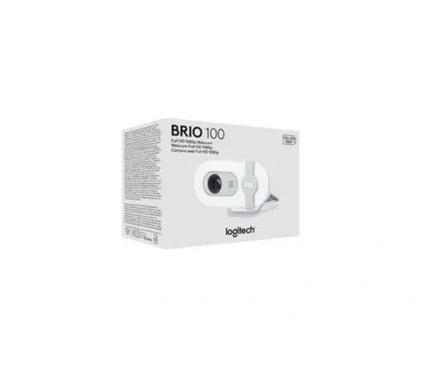Webcam Logitech Brio 100 Full HD blanca - imagen 2