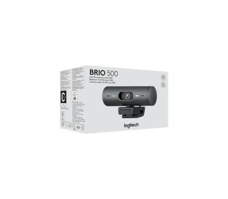 Webcam Logitech Brio 500 Full HD USB-C - imagen 2