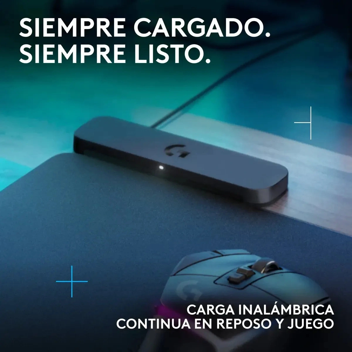 Mouse pad Logitech G Powerplay 2 con carga inalámbrica - imagen 4