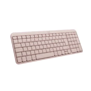 Teclado inalámbrico Logitech K250 rosa