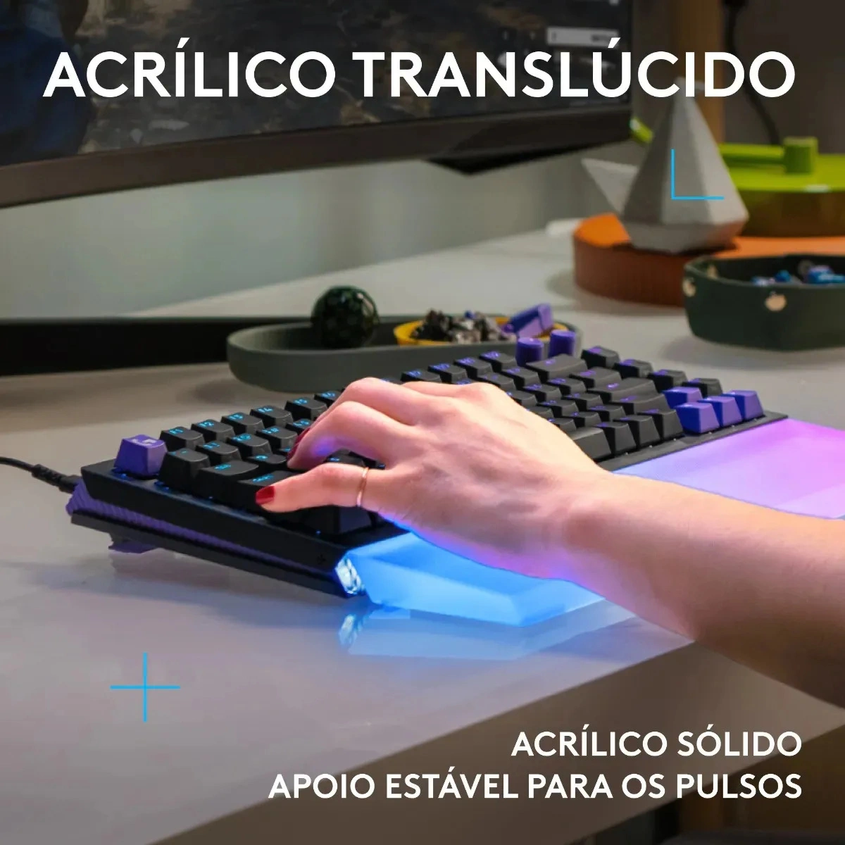Reposamuñecas Logitech G512 X 75 Palm Rest - imagen 4
