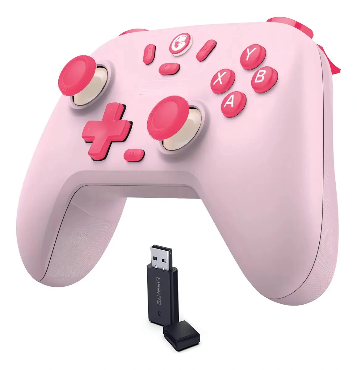 Control GameSir Nova Lite Hall Effect inalámbrico rosado - imagen 3