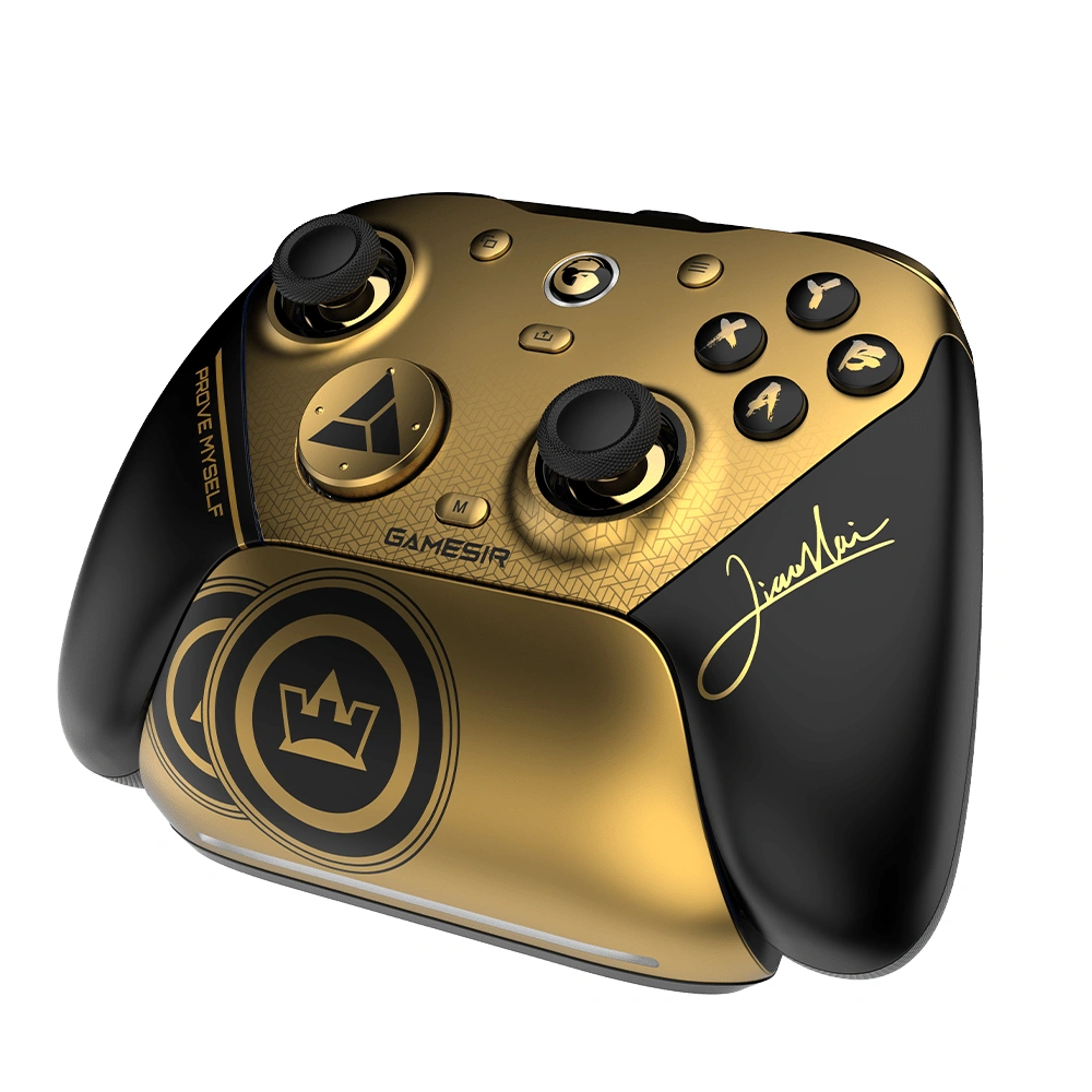 Control GameSir G7 Pro 8K PC TMR inalámbrico Champion Edition dorado - imagen 4