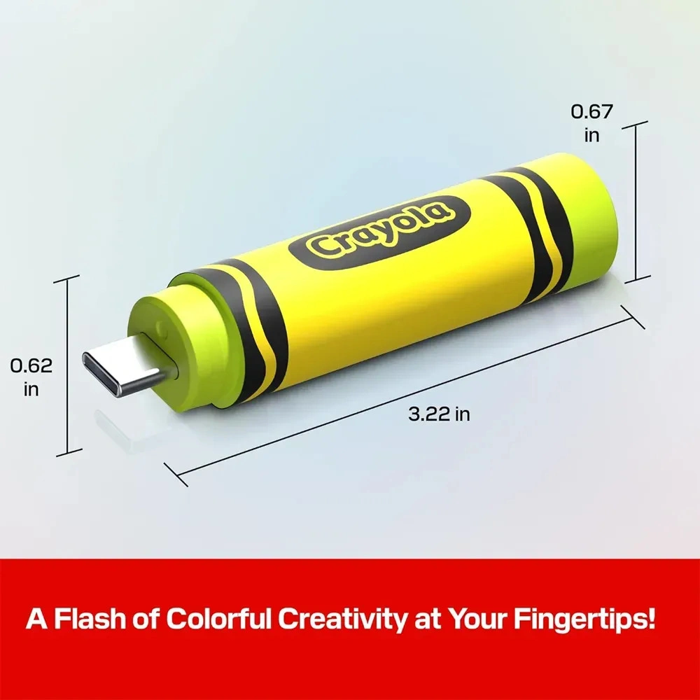 Pendrive SanDisk Crayola 128Gb USB-C verde lima - imagen 5