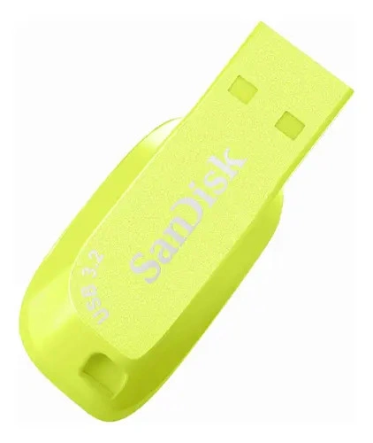 Pendrive SanDisk Ultra Shift 128Gb USB 3.2 amarillo - imagen 4