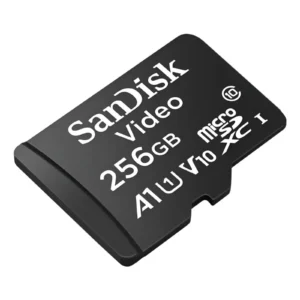 Memoria micro SDXC SanDisk Video 256Gb para Dashcam y Videovigilancia