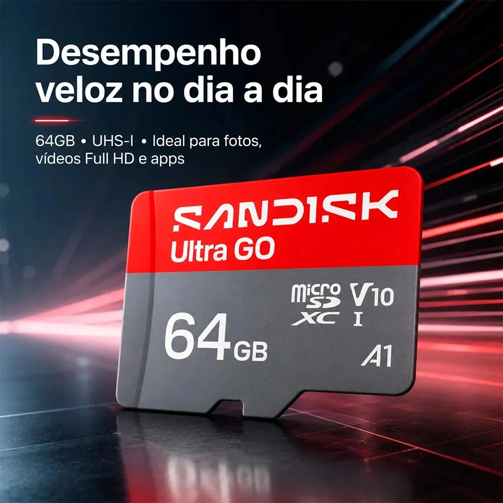 Memoria micro SDXC SanDisk Ultra GO 64Gb UHS-I U1 V10 A1 - imagen 2