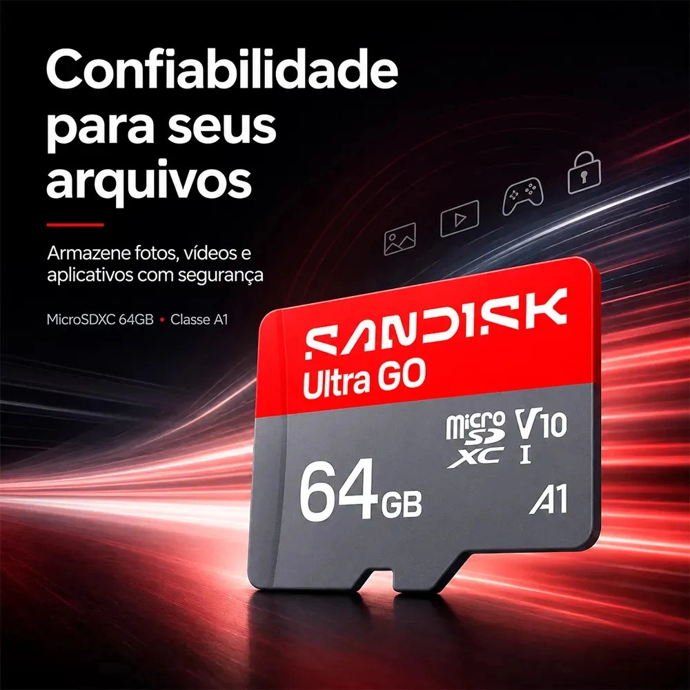 Memoria micro SDXC SanDisk Ultra GO 64Gb UHS-I U1 V10 A1 - imagen 4