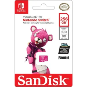 Memoria micro SDXC SanDisk para Nintendo Switch Fortnite Edition 256Gb UHS-I U3