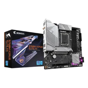 Motherboard Gigabyte B760M Aorus Elite AX DDR4 LGA1700 Wi-Fi 6E
