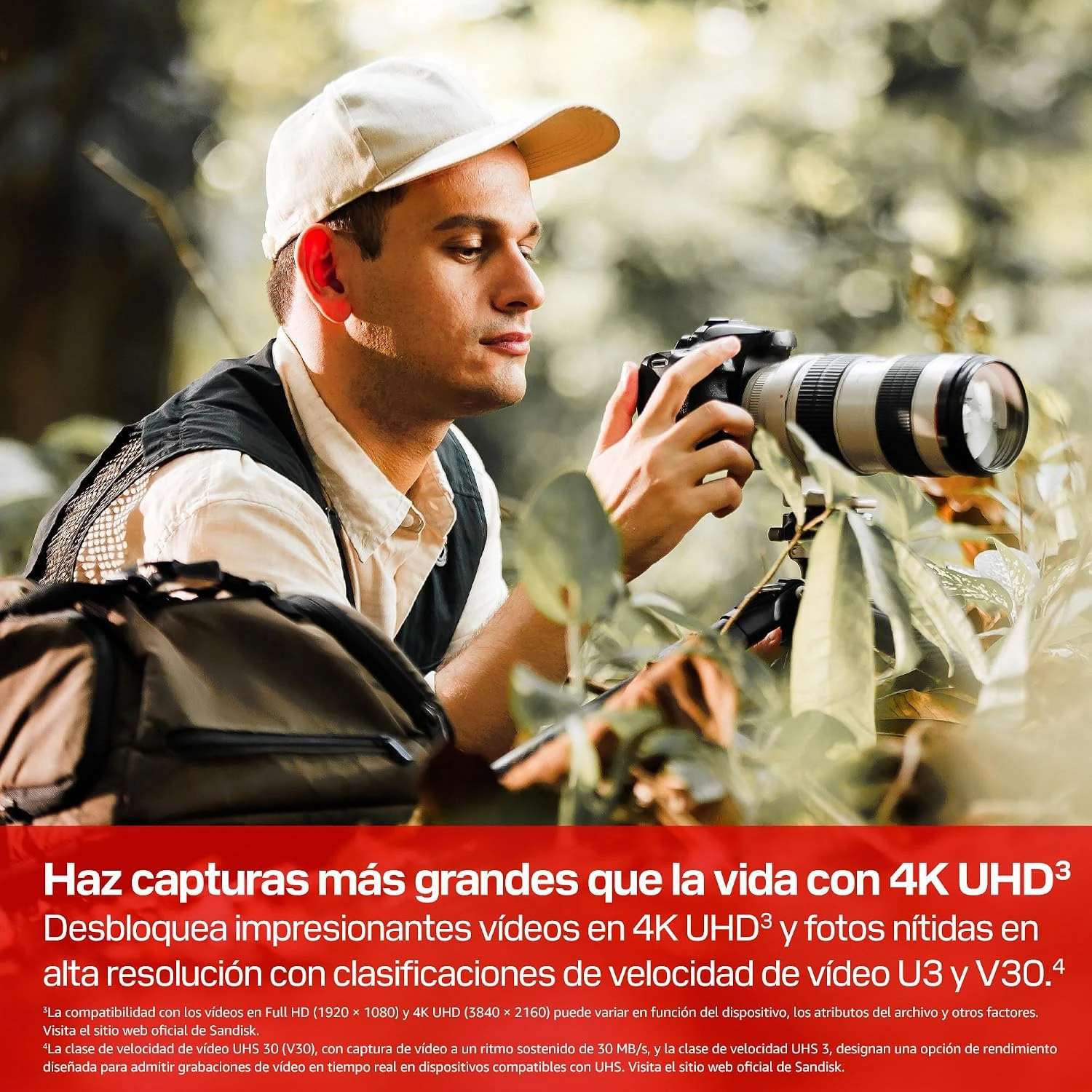 Memoria SDXC SanDisk Extreme PRO 128GB UHS-I V30 250MB/s - imagen 3
